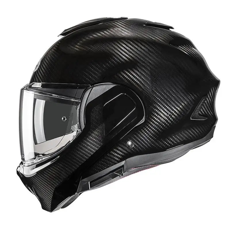 Casco Modulare Convertibile HJC F100 Stan MC1 Carbon In Carbonio