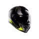 Agv casco modulare Tourmodular perception matt black yellow fluo vista 3/4