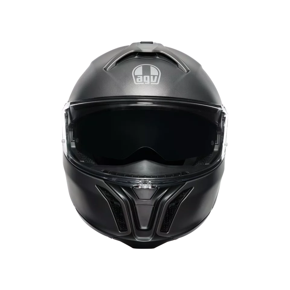 Agv casco modulare Tourmodular luna grey matt immagine 2