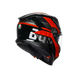 Agv casco integrale K7 taurax black red immagine 4