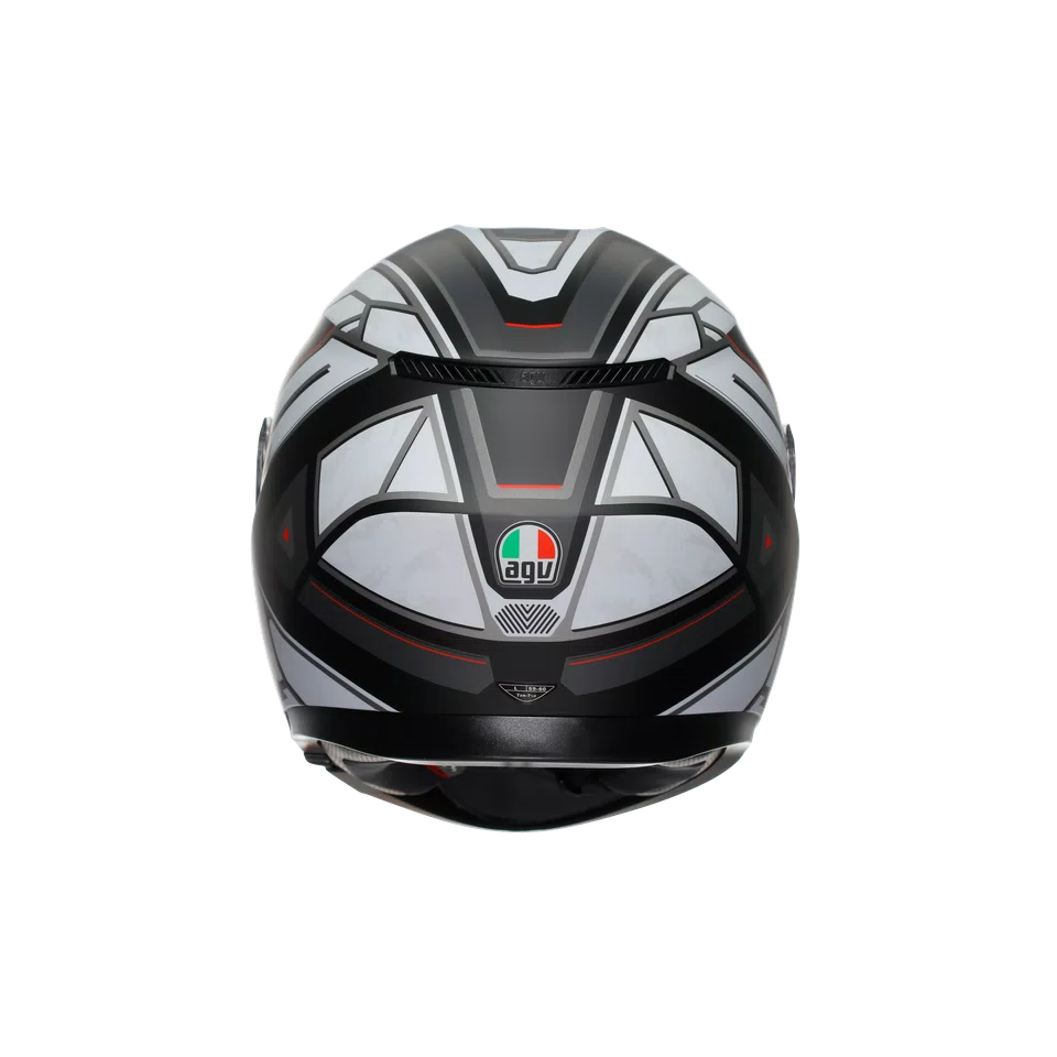 Agv casco integrale K3 rivia matt black white immagine 3