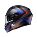 Agv casco integrale K3 striga matt black blue red immagine 2