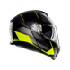 Agv casco modulare Tourmodular perception matt black yellow fluo immagine 3