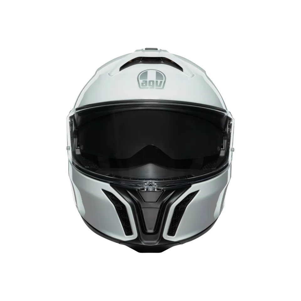 Agv casco modulare Tourmodular stelvio white immagine 2