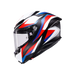 Agv casco integrale K6 S timewarp matt black red blue immagine 4