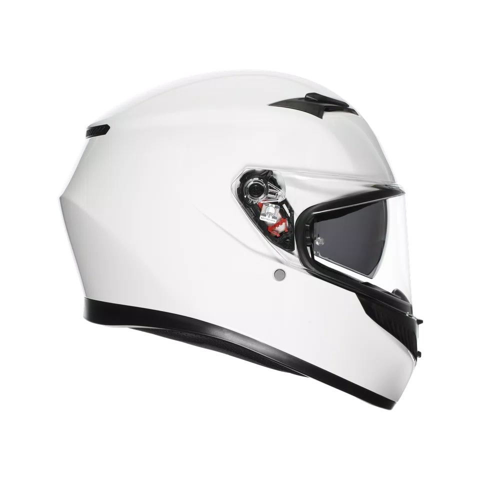 Agv casco integrale K3 mono white vista 3/4