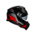 Agv casco modulare Tourmodular perception black red immagine 3