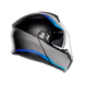 Agv casco modulare Tourmodular stray matt black grey blue immagine 3