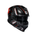 Agv casco integrale K7 kyber matt black red immagine 6