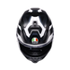 Agv casco integrale K7 glimpse matt black white immagine 5