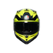 Agv casco integrale K7 glimpse matt black yellow fluo immagine 7