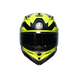 Agv casco integrale K7 glimpse matt black yellow fluo immagine 7