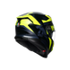 Agv casco integrale K7 glimpse matt black yellow fluo immagine 4