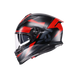 Agv casco integrale K7 glimpse matt black red immagine 2