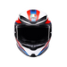 Agv casco integrale K6 S timewarp matt black red blue immagine 2