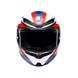 Agv casco integrale K6 S timewarp matt black red blue immagine 2