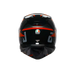 Agv casco integrale K7 taurax black red immagine 3