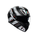Agv casco integrale K3 rivia matt black white immagine 6