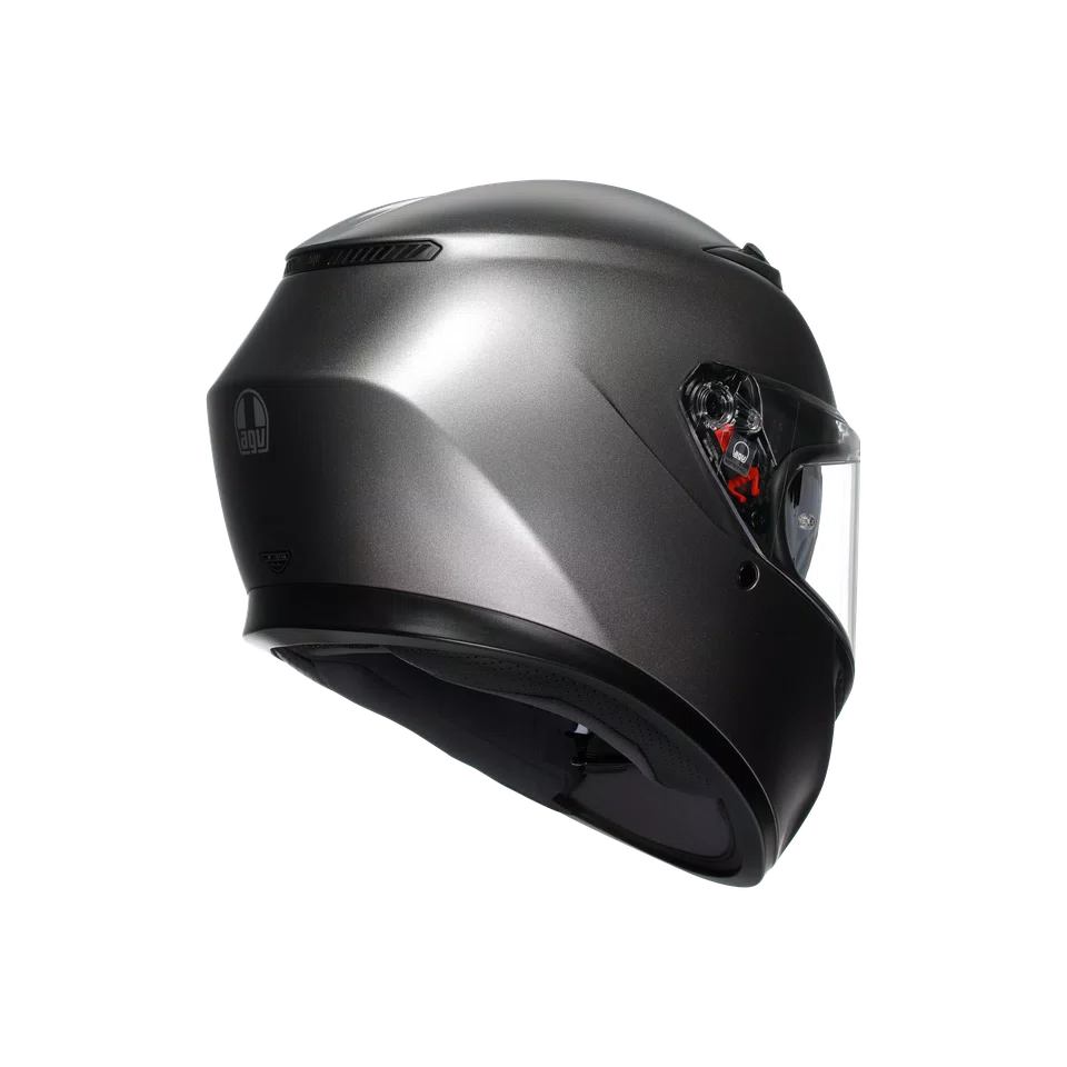 Agv casco integrale K3 mono matt luna grey immagine 4