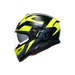 Agv casco integrale K7 glimpse matt black yellow fluo immagine 2