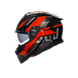 Agv casco integrale K7 taurax black red immagine 2