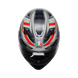 Agv casco integrale K3 space matt white red fluo immagine 5