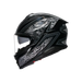 Agv casco integrale K7 damascus black silver immagine 2