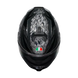 Agv casco integrale K7 damascus black silver immagine 5