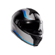 Agv casco modulare Tourmodular stray matt black grey blue vista 3/4