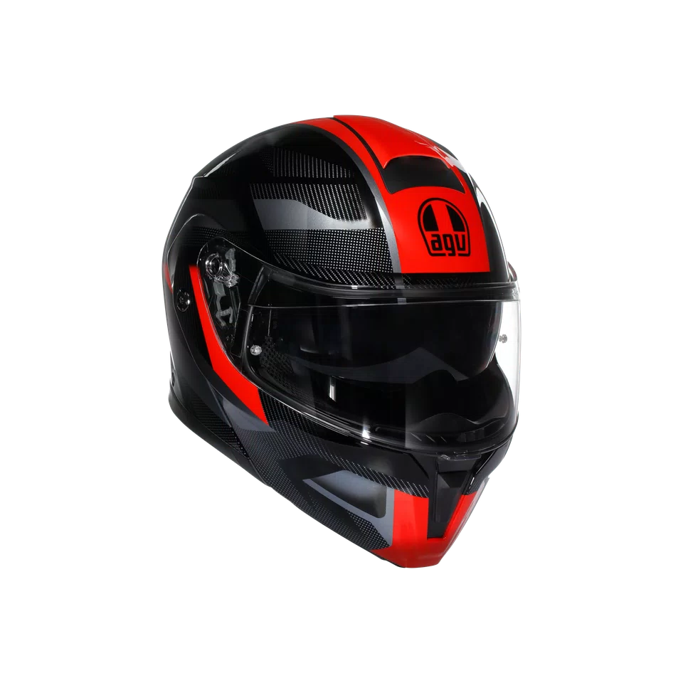 streetmodular ledro black/red - vista 3/4