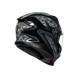 Agv casco integrale K7 damascus black silver immagine 4