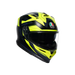 Agv casco integrale K7 glimpse matt black yellow fluo immagine 6