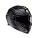 Agv casco integrale K3 syth matt black yellow fluo immagine 6
