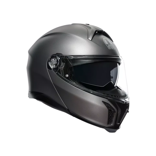 Agv casco modulare Tourmodular luna grey matt vista 3/4