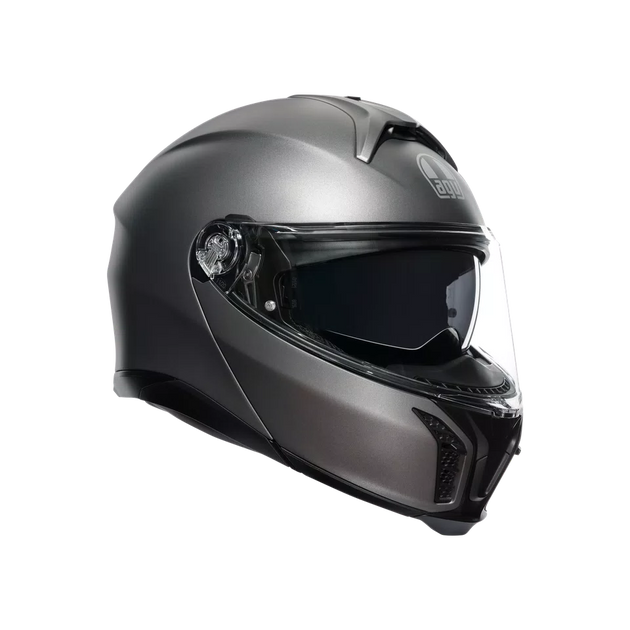 Agv casco modulare Tourmodular luna grey matt vista 3/4