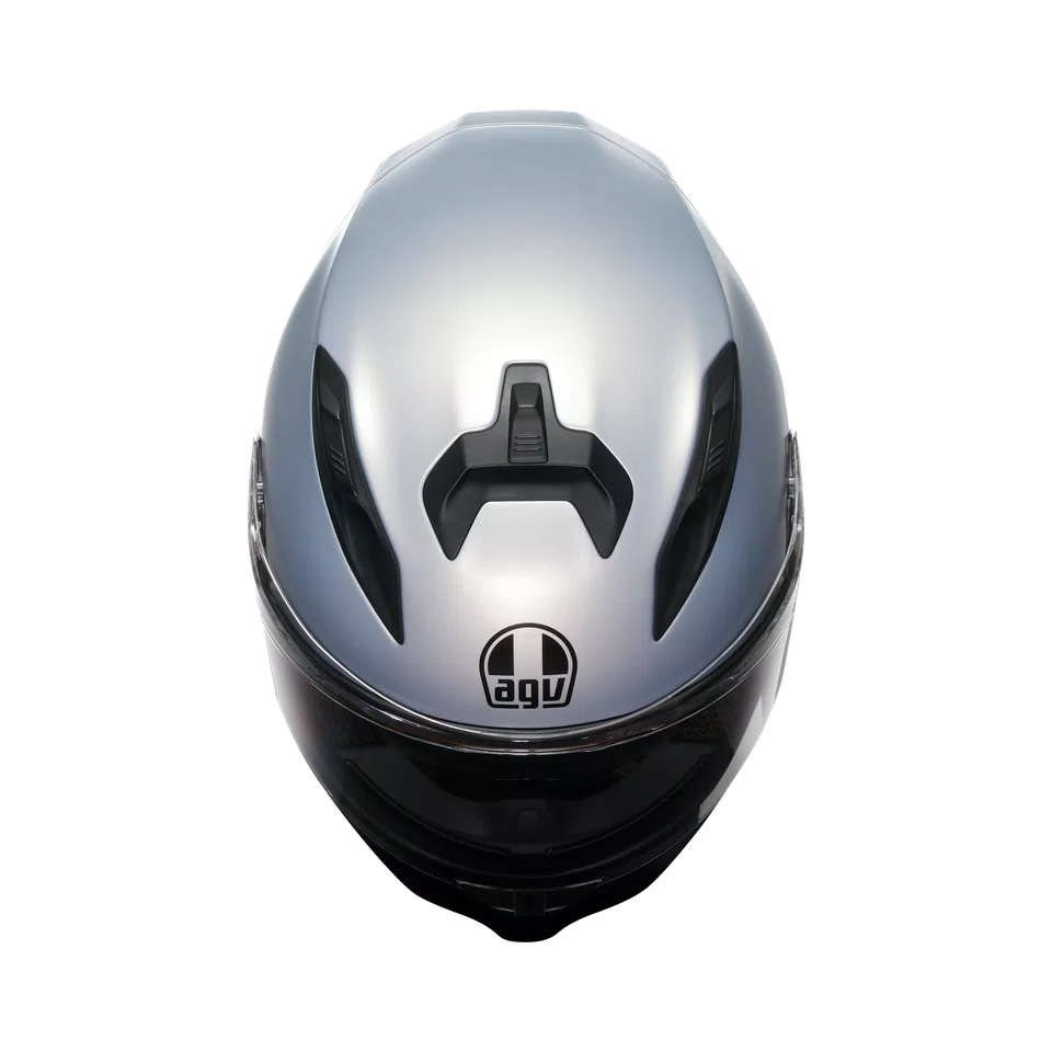 Agv casco integrale K7 mono matt prisma silver immagine 5