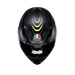 Agv casco integrale K3 syth matt black yellow fluo immagine 5