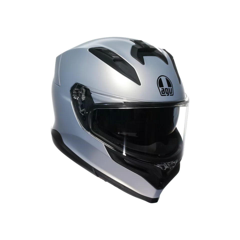 Agv casco integrale K7 mono matt prisma silver immagine 6