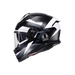 Agv casco integrale K7 glimpse matt black white immagine 2