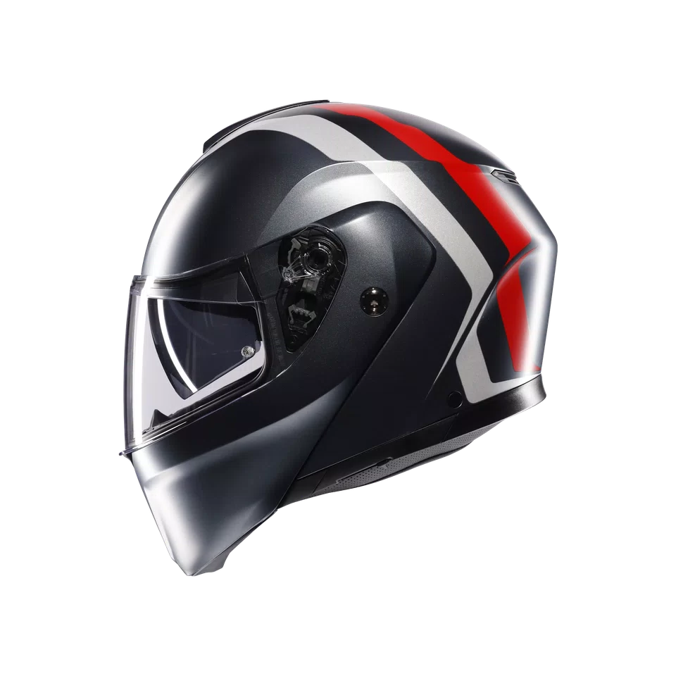 streetmodular resia matt grey/silver/red - immagine 4
