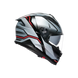 Agv casco integrale K7 jaeger black silver vista 3/4
