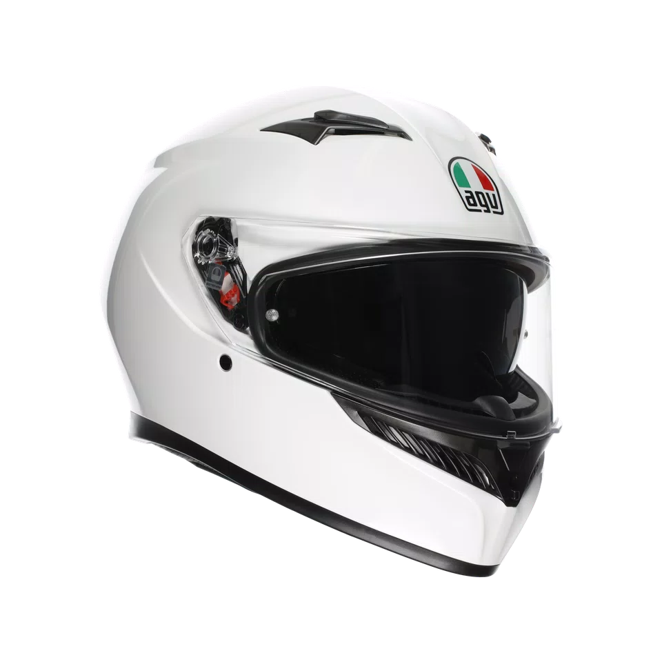 Agv casco integrale K3 mono white immagine 4