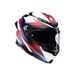 Agv casco integrale K6 S timewarp matt black red blue vista 3/4
