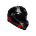 Agv casco modulare Tourmodular perception black red vista 3/4