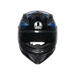 Agv casco integrale K7 genisys matt black blue grey immagine 7