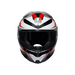 Agv casco integrale K6 S karve matt black white red immagine 2