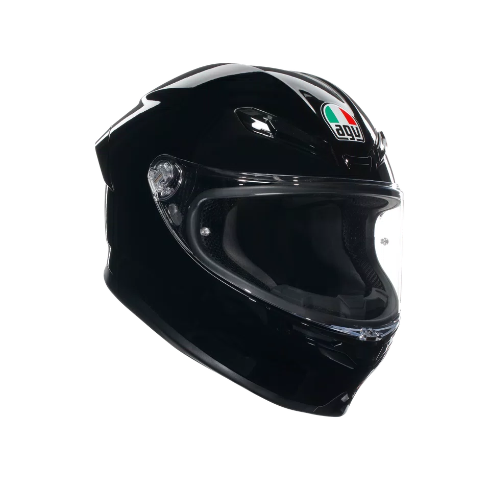 Agv casco integrale K6 S black vista 3/4