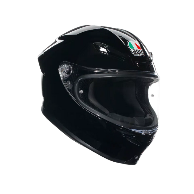 Agv casco integrale K6 S black vista 3/4