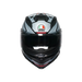 Agv casco integrale K7 jaeger black silver immagine 7