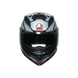 Agv casco integrale K7 jaeger black silver immagine 7